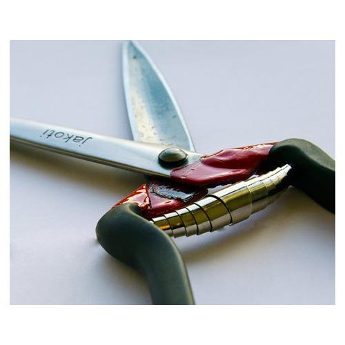 Jakoti Self-sharpening carbon steel hand shears for livestock and gardening use