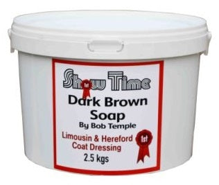 dark brown hereford soap
