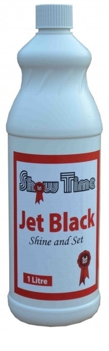 jet black shine