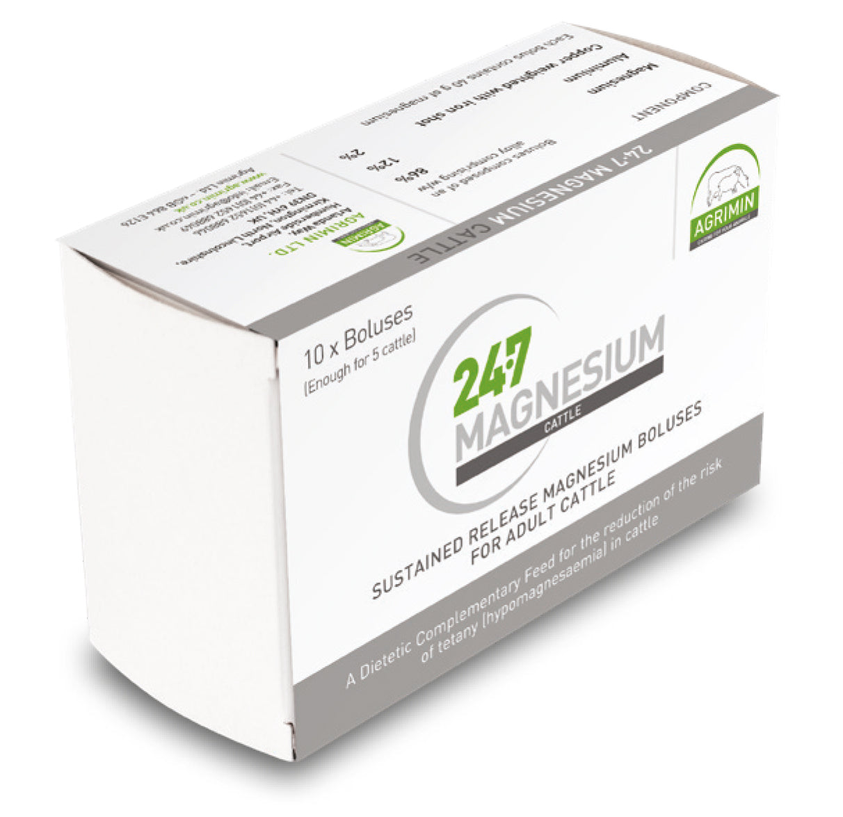 Agrimin 24.7 Magnesium Bullets Cattle 10'S
