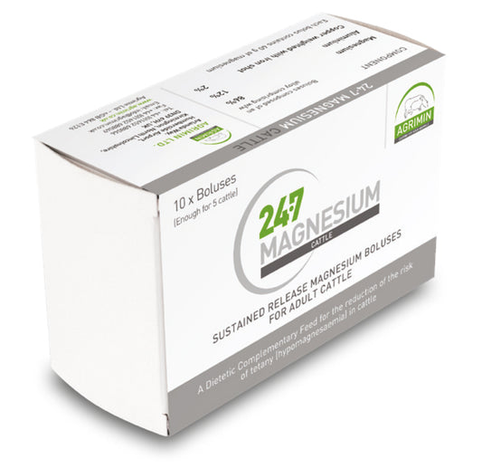 Agrimin 24.7 Magnesium Bullets Cattle 10'S