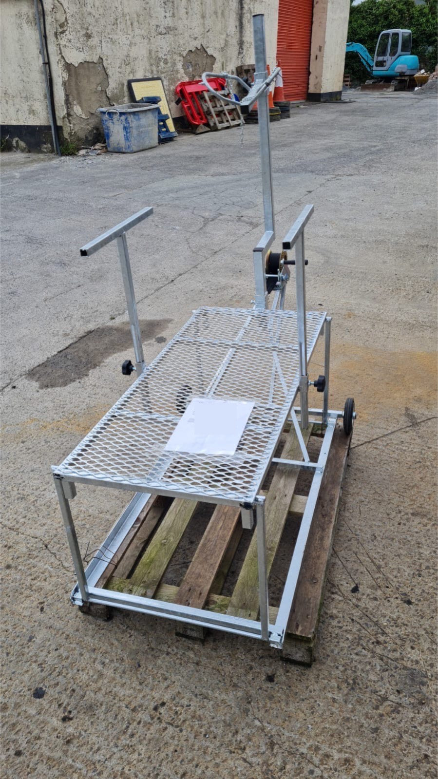Sheep Grooming Table with Winch & Headlock Gate