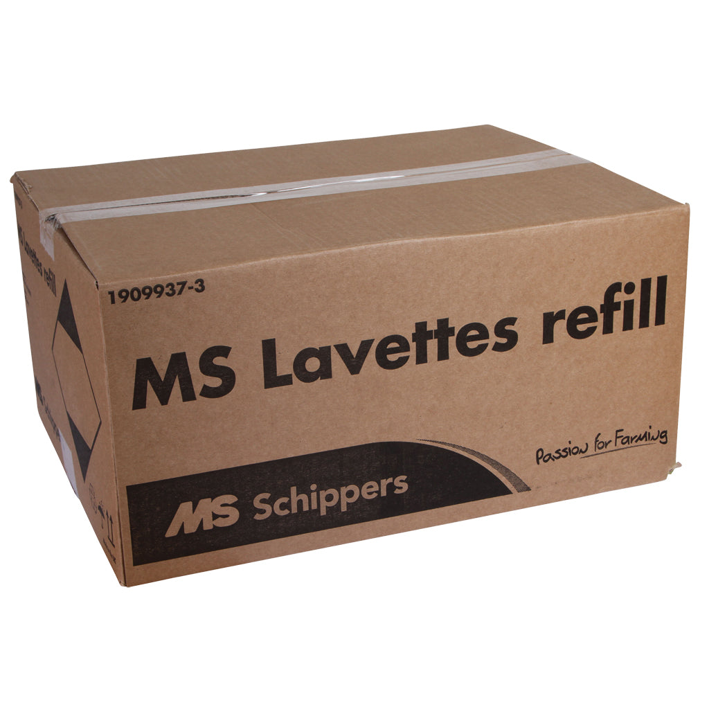 MS Lavettes moist udder wipe refill pack