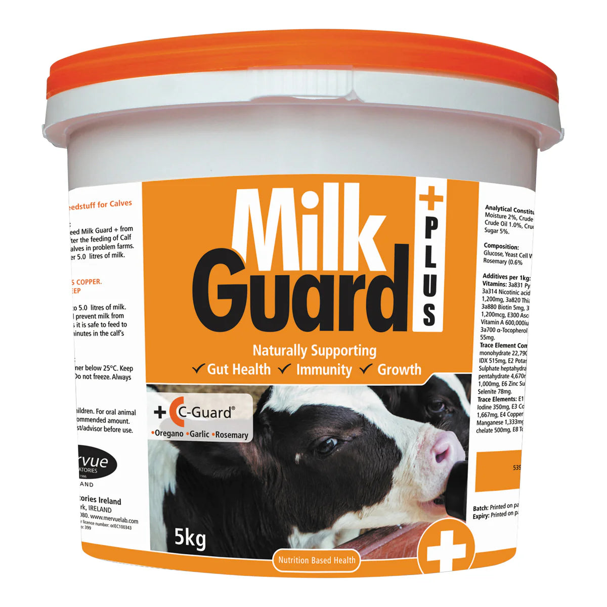 5kg Milk Guard Bucket With C-Guard For Automatic Machines