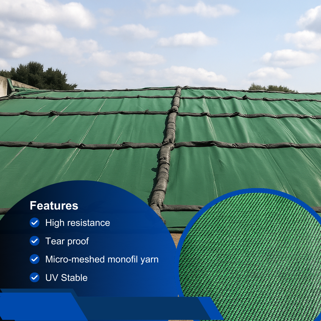 Woven Silage Covers – Long-Lasting Protection for Your Pit