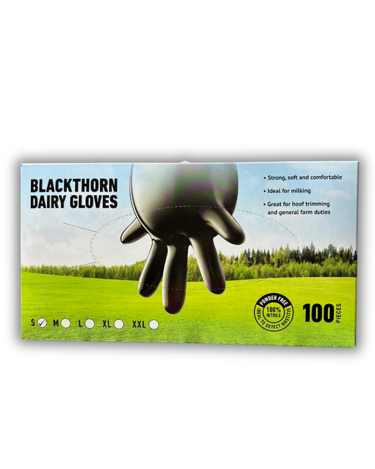 Blackthorn Nitrile Milking Gloves