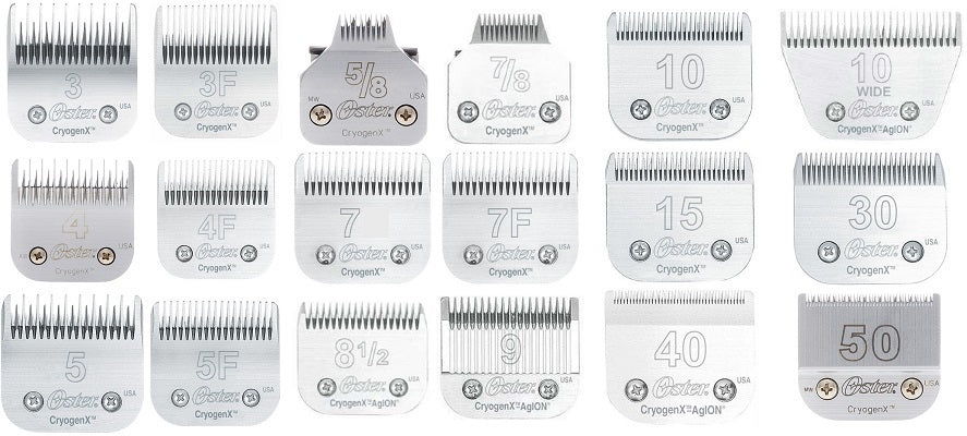 Oster A5 Blade Range