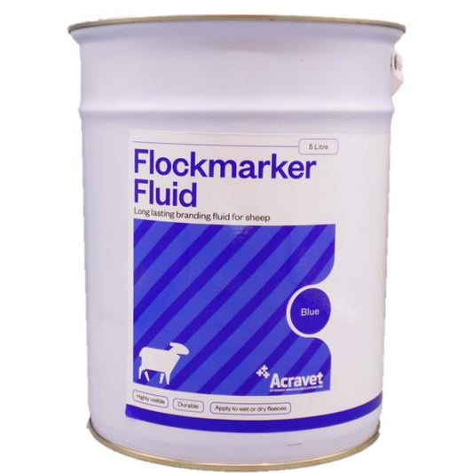 Flockmarker Fluid Red/Blue 5ltrs