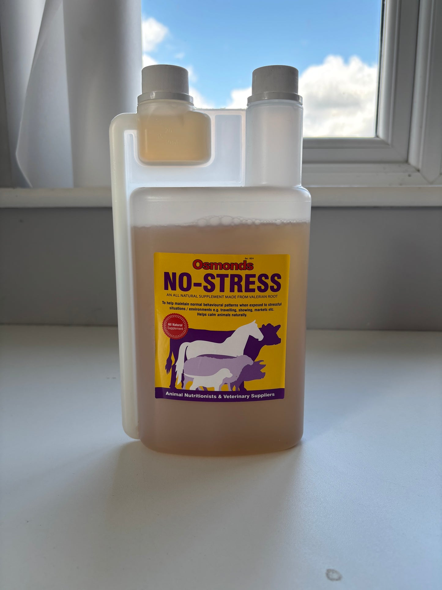 Cattle Calmer Tranquil Natural Calmer 1 Litre - No Stress
