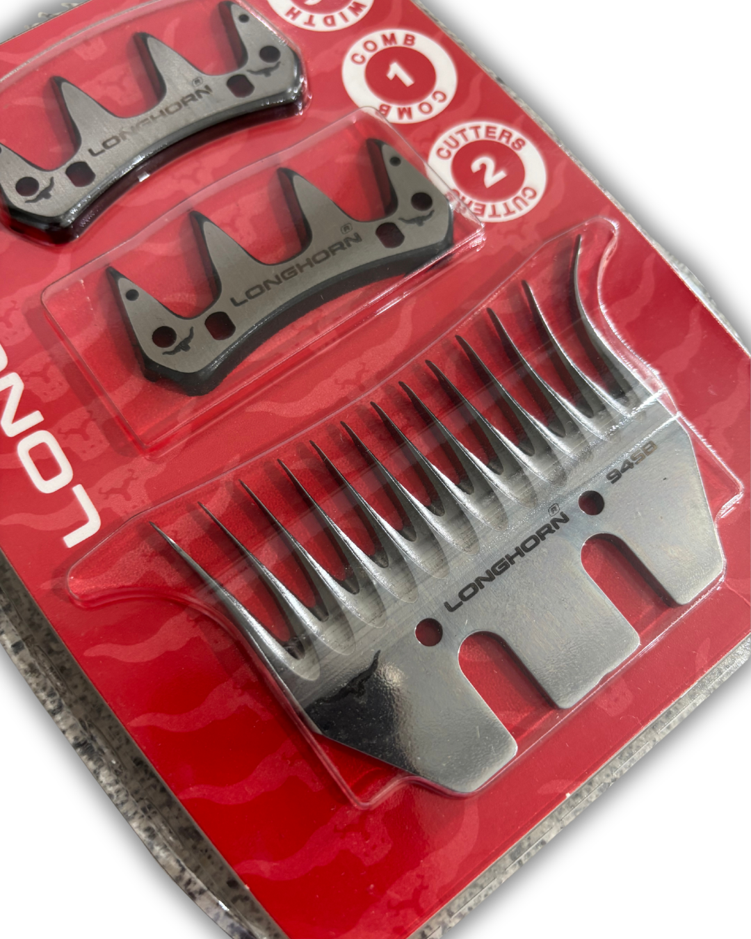 Longhorn Wide 94mm Shearing Pack