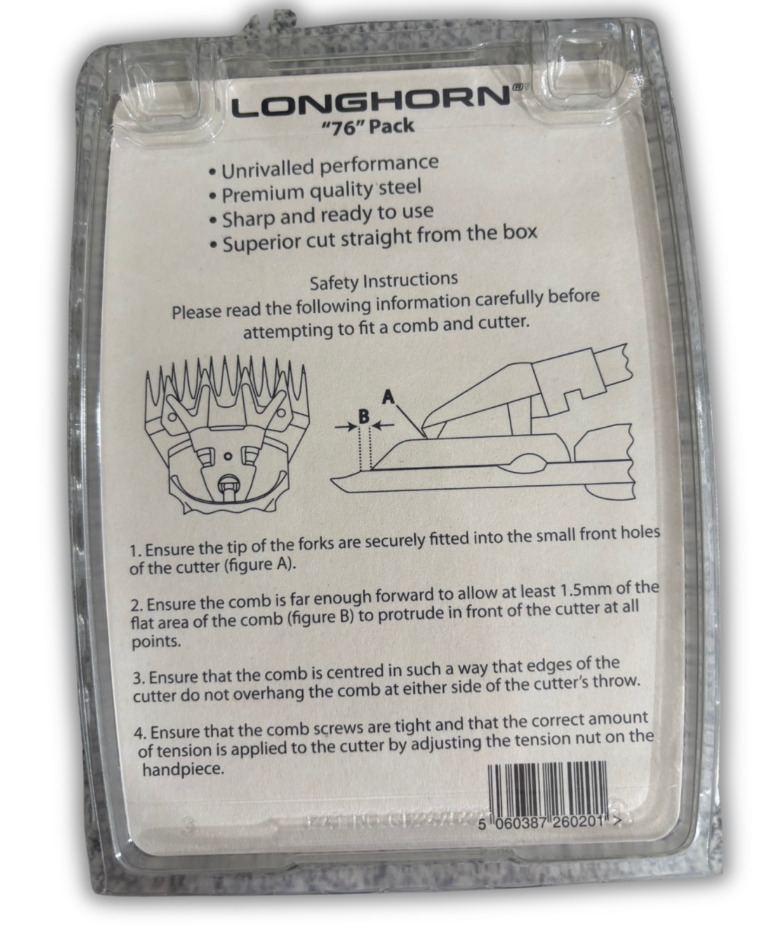 Longhorn Standard Shearing Pack