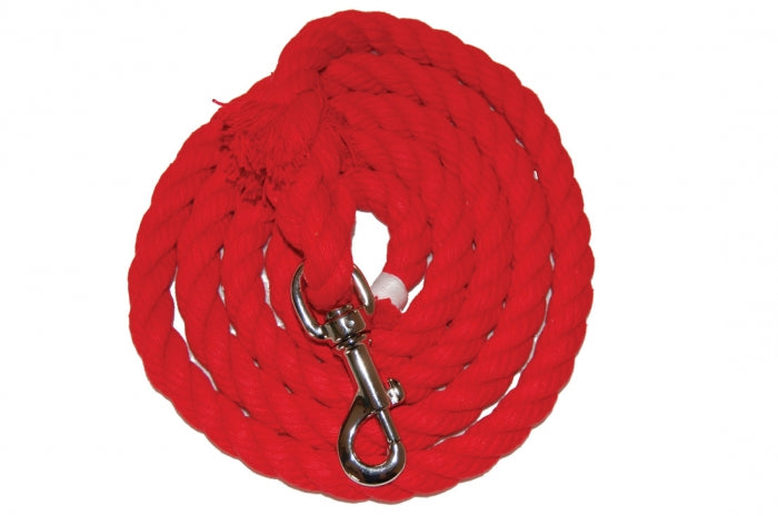 Deluxe Cotton Lead Ropes 12mm