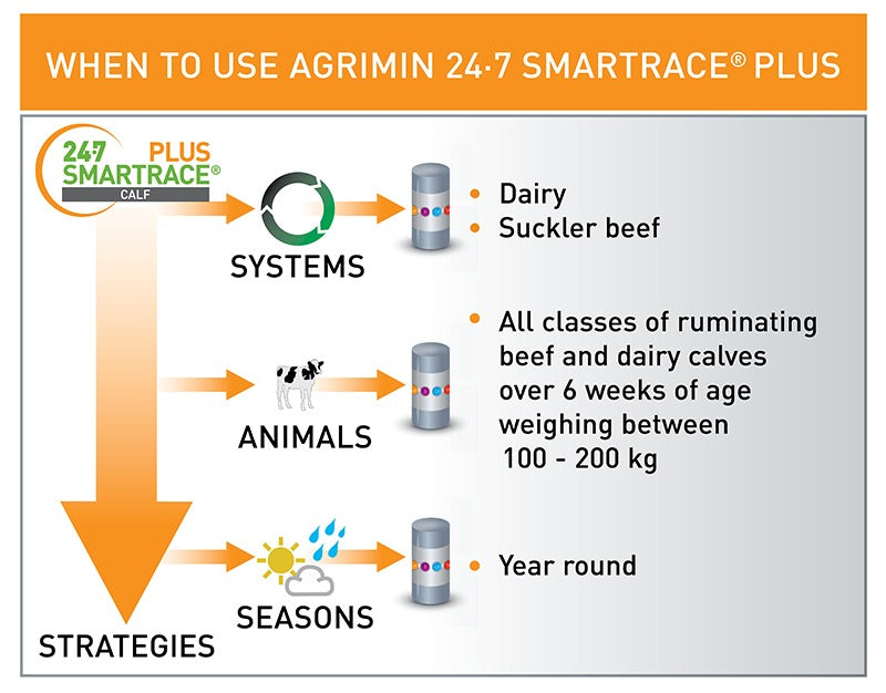 Agrimin 24.7 Smartrace Plus Calf Bolus With Copper 20's