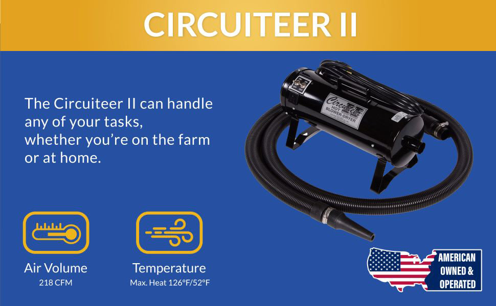 Circuiteer II Livestock Blower / Dryer