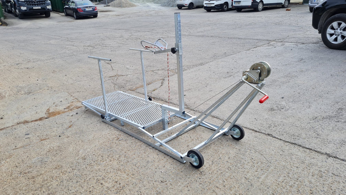 Sheep Grooming Table with Winch & Headlock Gate