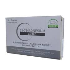 Agrimin 24.7 Magnesium Bullets Cattle 10'S