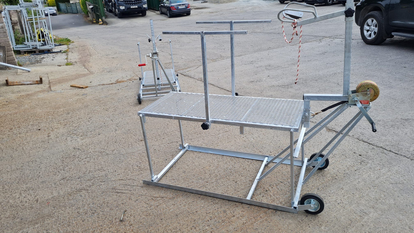 Sheep Grooming Table with Winch & Headlock Gate