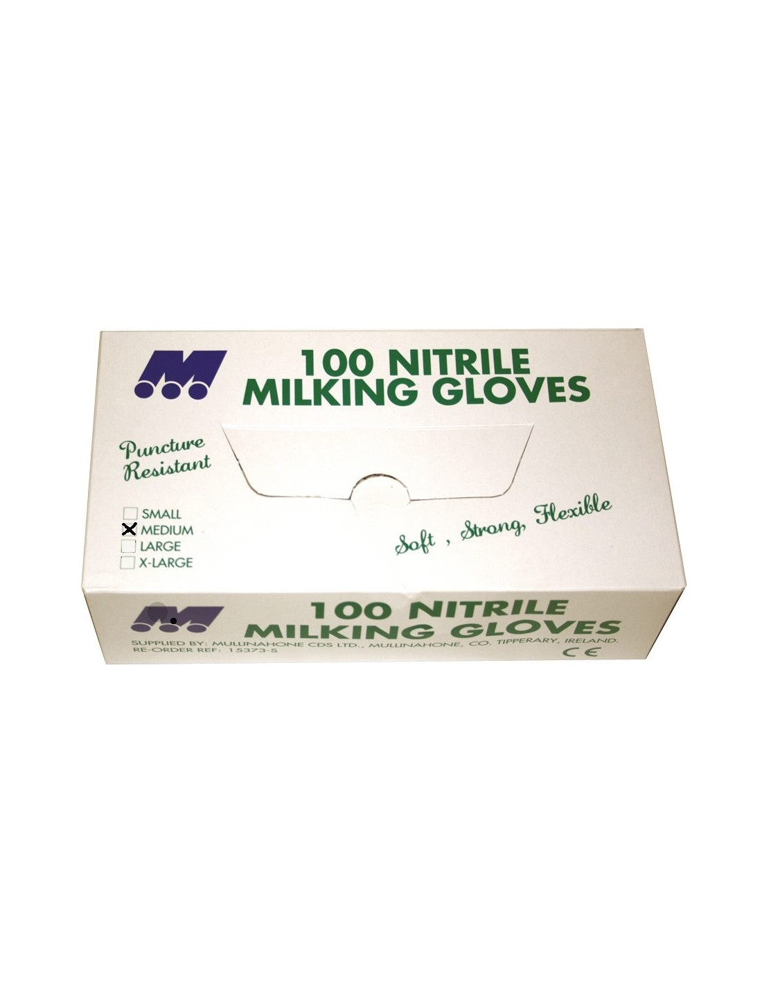 Nitrile Milking Gloves (10 Boxes of 100 Gloves)