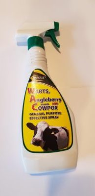 Novavet Warts, Angleberry & Cow Pox Treatment 500ml (WAC Spray)