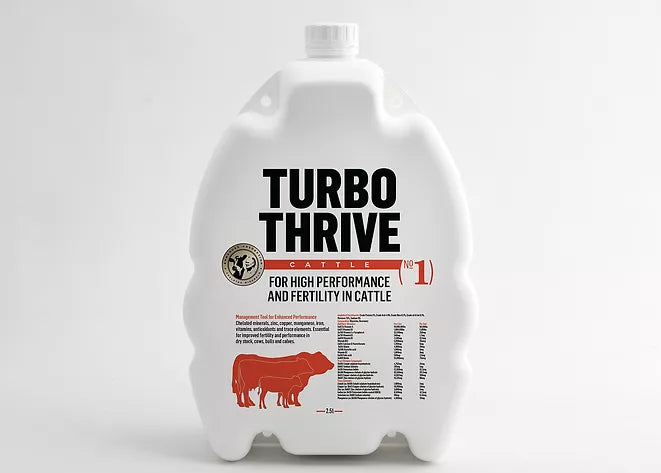 Turbo Thrive For High Performance and fertility in Cattle