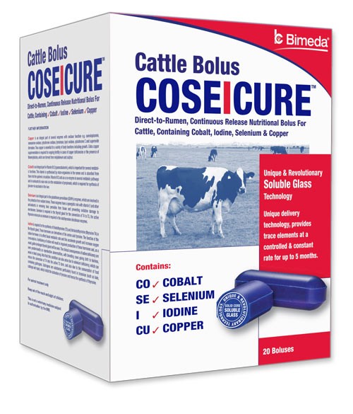 Coseicure Cattle Bolus animal farmacy